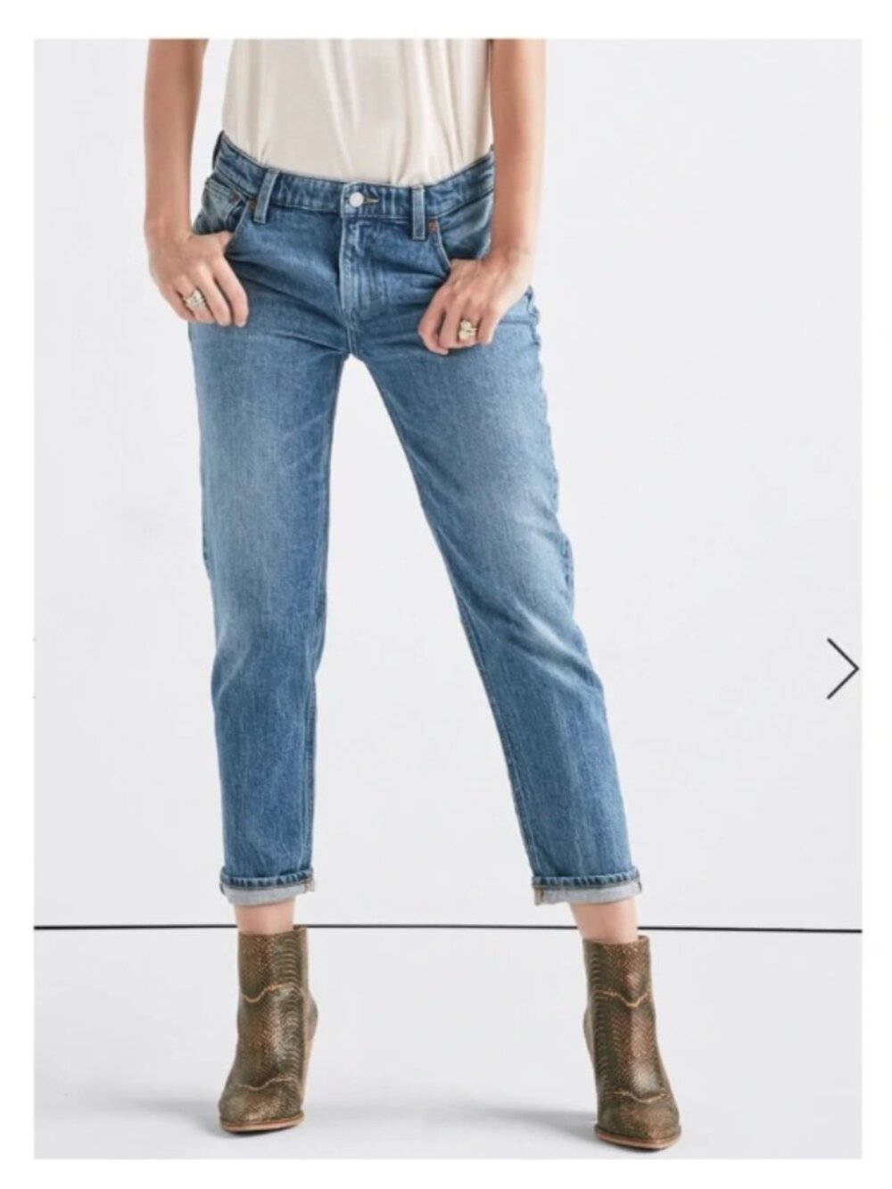 Lucky Brand Women’s Sienna Slim Boyfriend Jeans